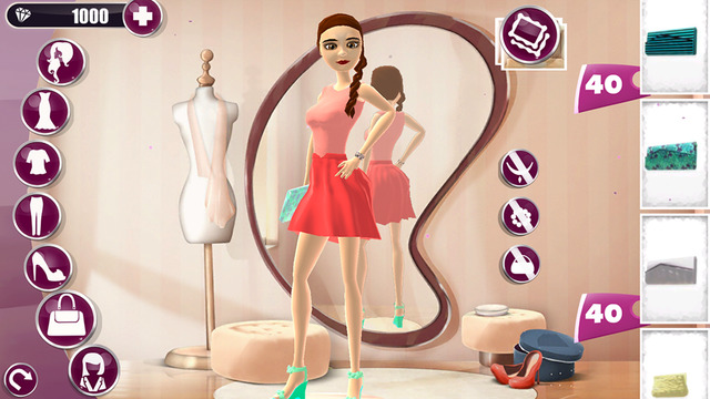 【免費娛樂App】Fashion Model: Fancy 3D Dress Up Game for Girls-APP點子