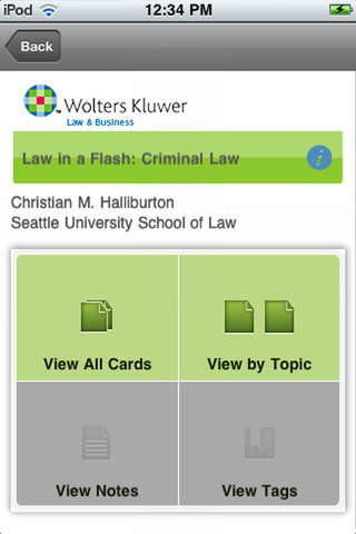 Law in a Flash: 2L+3L Courses screenshot 2