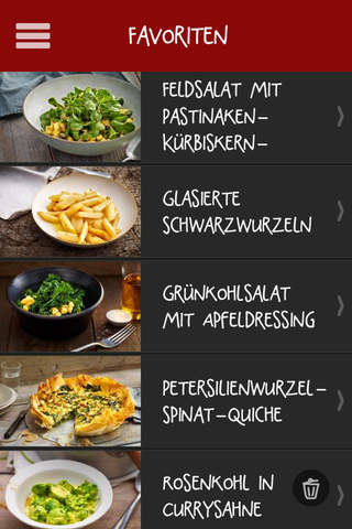 Winter-Gemüse - die besten Rezepte der Saison mit Rosenkohl, Schwarzwurzel, Maronen & Co. screenshot 4