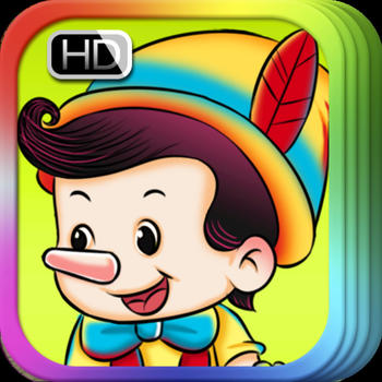 Pinocchio's Daring Journey - bedtime fairy tale Interactive Book iBigToy LOGO-APP點子