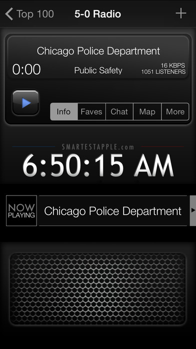 Screenshots of 5-0 Radio Police Scanner for iPhone