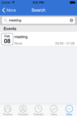 Contacts Touch screenshot 4