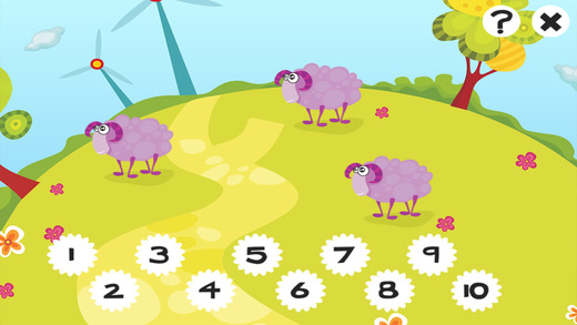 【免費遊戲App】A Farm Counting Game for Children to learn and play with Animals of the Barn-APP點子