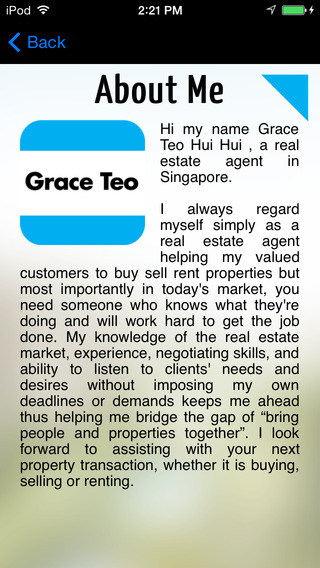 SG Properties - Grace Teo