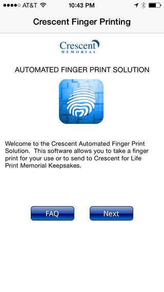 Crescent Finger Print Solution