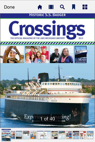 Crossings - Magazine of the Lake Michigan Carferry screenshot 2