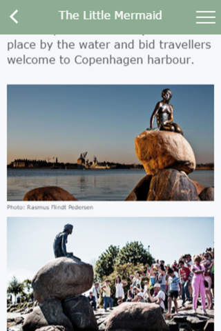 Visitor Guide published by Copenhagen Visitor Service, the City of Copenhagen. screenshot 2