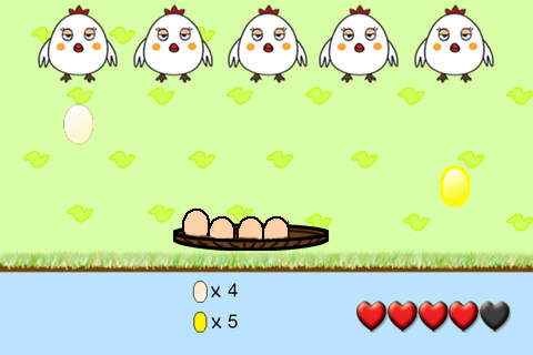 Bok-Bok Egg Catch: Basket all eggs screenshot 3