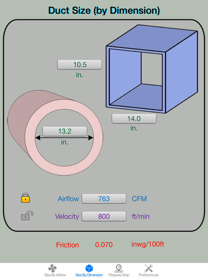 Duct Calculator Elite AppRecs