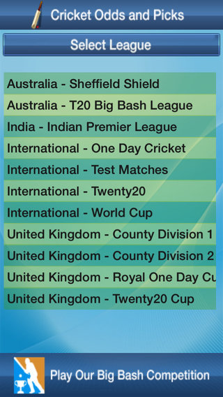 Cricket Odds And Picks