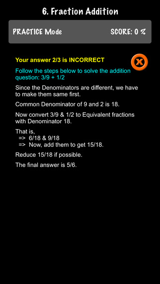 【免費教育App】Math Fractions made simple - Master fraction operations with improper, proper and mixed numbers-APP點子