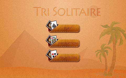 Tri Solitaire Pyramid Cards Game screenshot 3