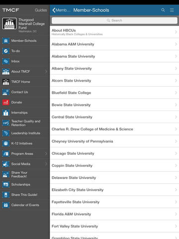 【免費商業App】Thurgood Marshall College Fund-APP點子