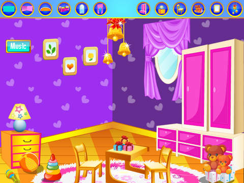 【免費遊戲App】Baby Room Decorating-APP點子