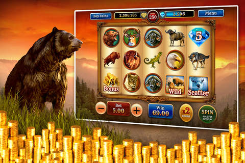 Buffalo Casino Slots - Wild West Pokies screenshot 2