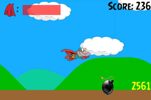 Kitty Cannon - Fun, quick, and simple game to shoot the cat flying through the air screenshot 2