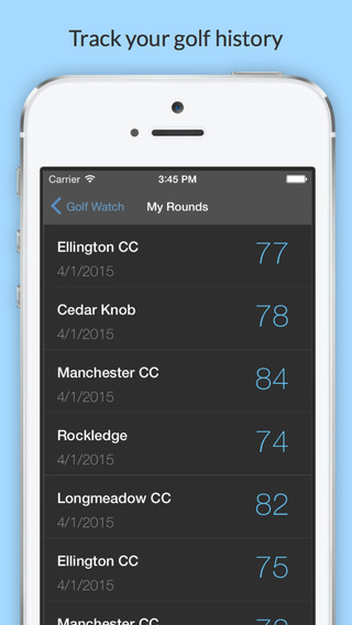 【免費運動App】Golf Watch - Scorecard for iPhone and Apple Watch-APP點子