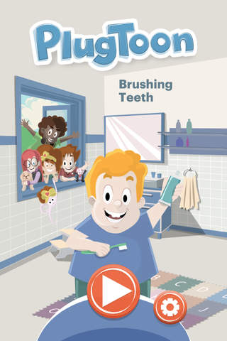 Plugtoon - Brushing teeth screenshot 2
