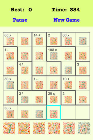 Are You Clever? Color Blind 6X6 Puzzle Pro screenshot 2