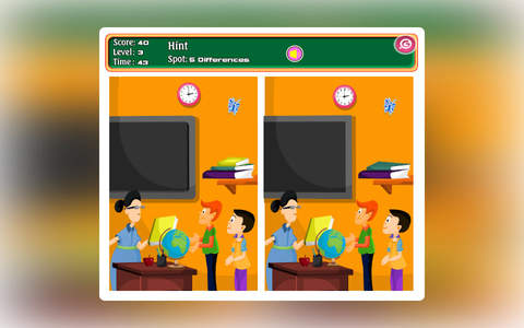 Five Differences In Classroom screenshot 3