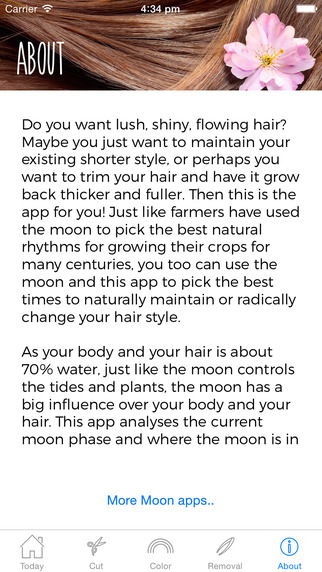 【免費娛樂App】Hair by the Moon-APP點子