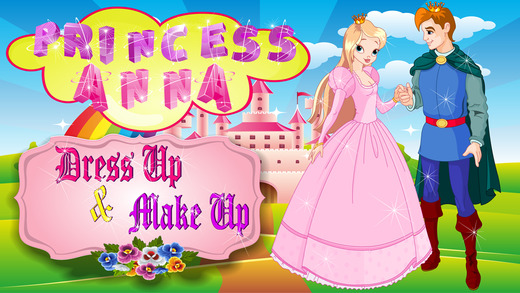 【免費遊戲App】Princess Anna Dress Up Make Up-APP點子