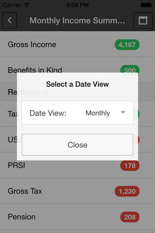 Irish Salary Calculator - Calculate Net Pay Minus Tax Deductions screenshot 4