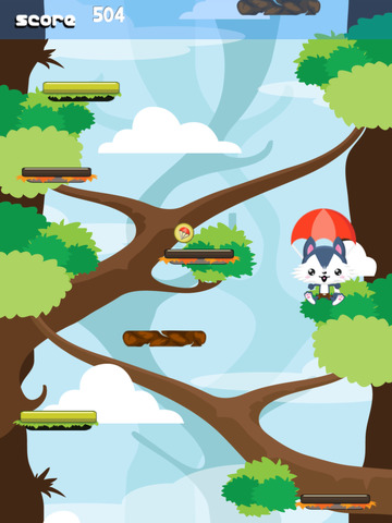 【免費遊戲App】Giga Wolf Jump - Fever Fun Climb Race Against Power Air Rocket!-APP點子