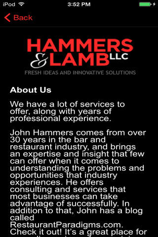 Hammers & Lamb, LLC screenshot 3