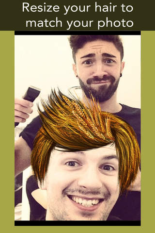 Hair Style Makeover & Face Booth screenshot 3