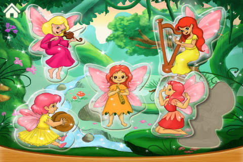 Fairies Puzzle - Educational Game screenshot 3