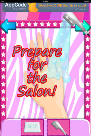 A Nail Salon Free - Fun Kids Games ! screenshot 2