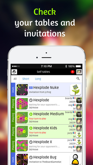 【免費遊戲App】Jocly Hexplode Free-APP點子