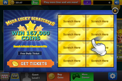 A Lucky Slot Game - Freebie Slots, Big Spins and Vegas Wins! screenshot 2