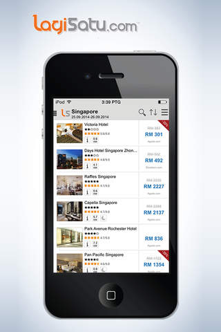Lagisatu.com – Hotel Search screenshot 2
