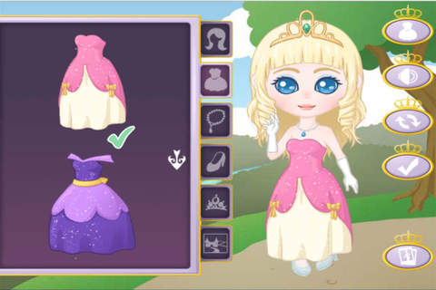 Princess Royal Dress Up Fun screenshot 3