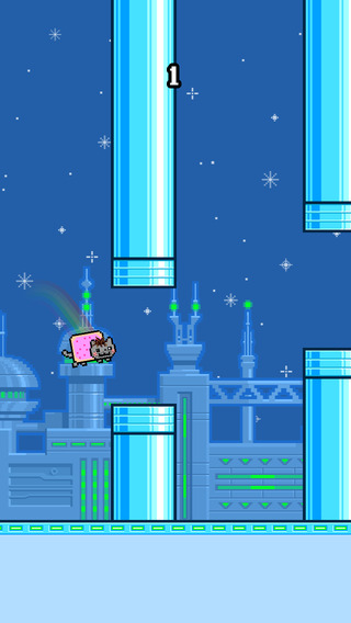 【免費遊戲App】Flappy Nyan-APP點子