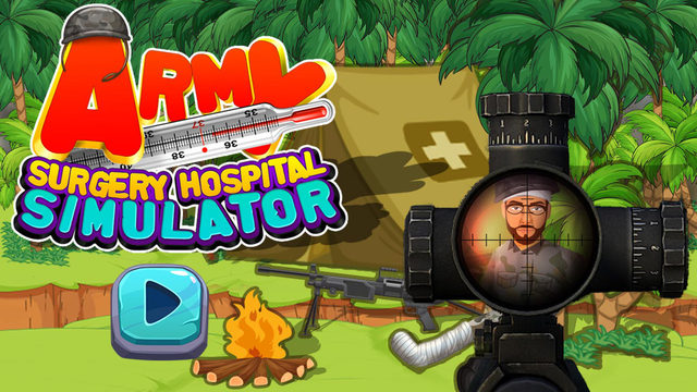 Army Surgery Hospital Simulator - Crazy patients care doctor surgeon simulation game by Kids Fun Stu