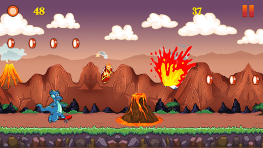 【免費遊戲App】Baby Dino Volcano Skate Park : Dragon and Monster Escape PRO-APP點子