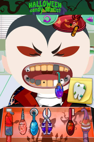 A Awesome Holiday Halloween Dentist - Fun Makeover Games for Free screenshot 3