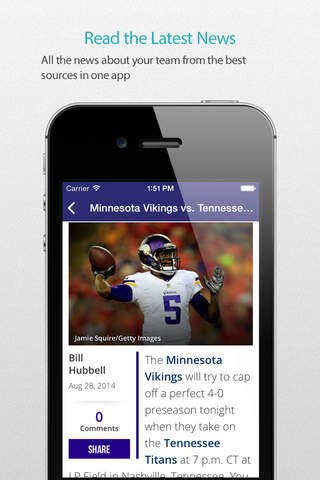 Minnesota Football Alarm screenshot 3