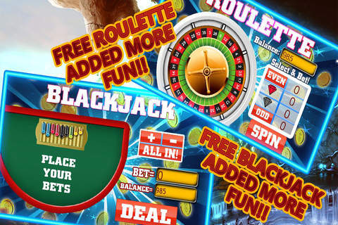 `` 777 CasinO SlotS-Blackjack and PokeR! screenshot 3