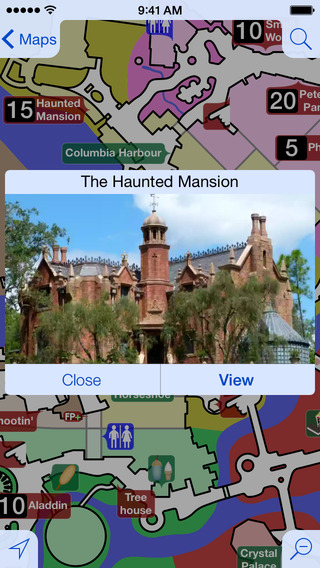 【免費旅遊App】Disney World Maps-APP點子