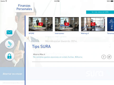 SURA Clientes Tablet screenshot 2