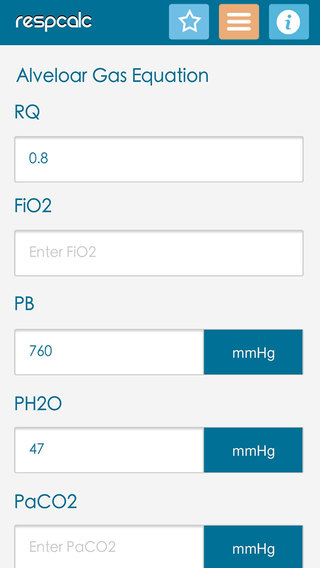 【免費醫療App】RespCalc Medical Calculator-APP點子