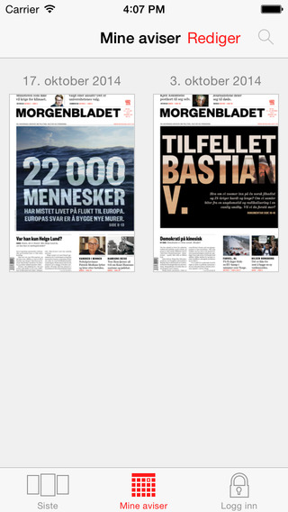 【免費新聞App】Morgenbladet e-avis-APP點子