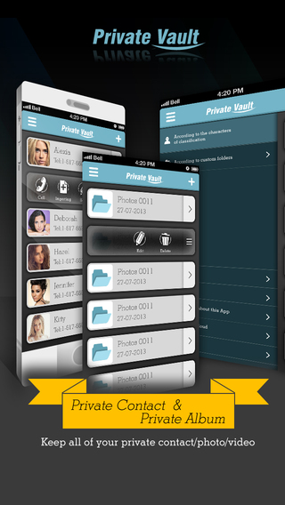 【免費攝影App】Private Vault - Keep your private Contact/Photo/Video/Websites safe-APP點子