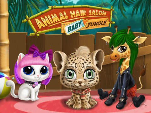 Baby Jungle Animal Hair Salon - No Ads на iPad