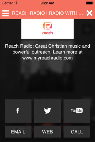 Reach Radio screenshot 3