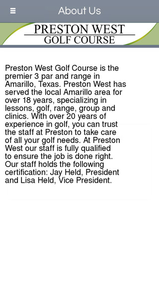 免費下載商業APP|Preston West Golf Course - Amarillo app開箱文|APP開箱王